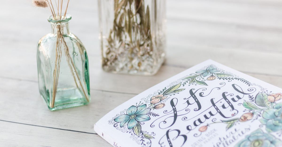 Behind the Scripture Lullabies ‘Life Beautiful, a Coloring Book of Prayers’