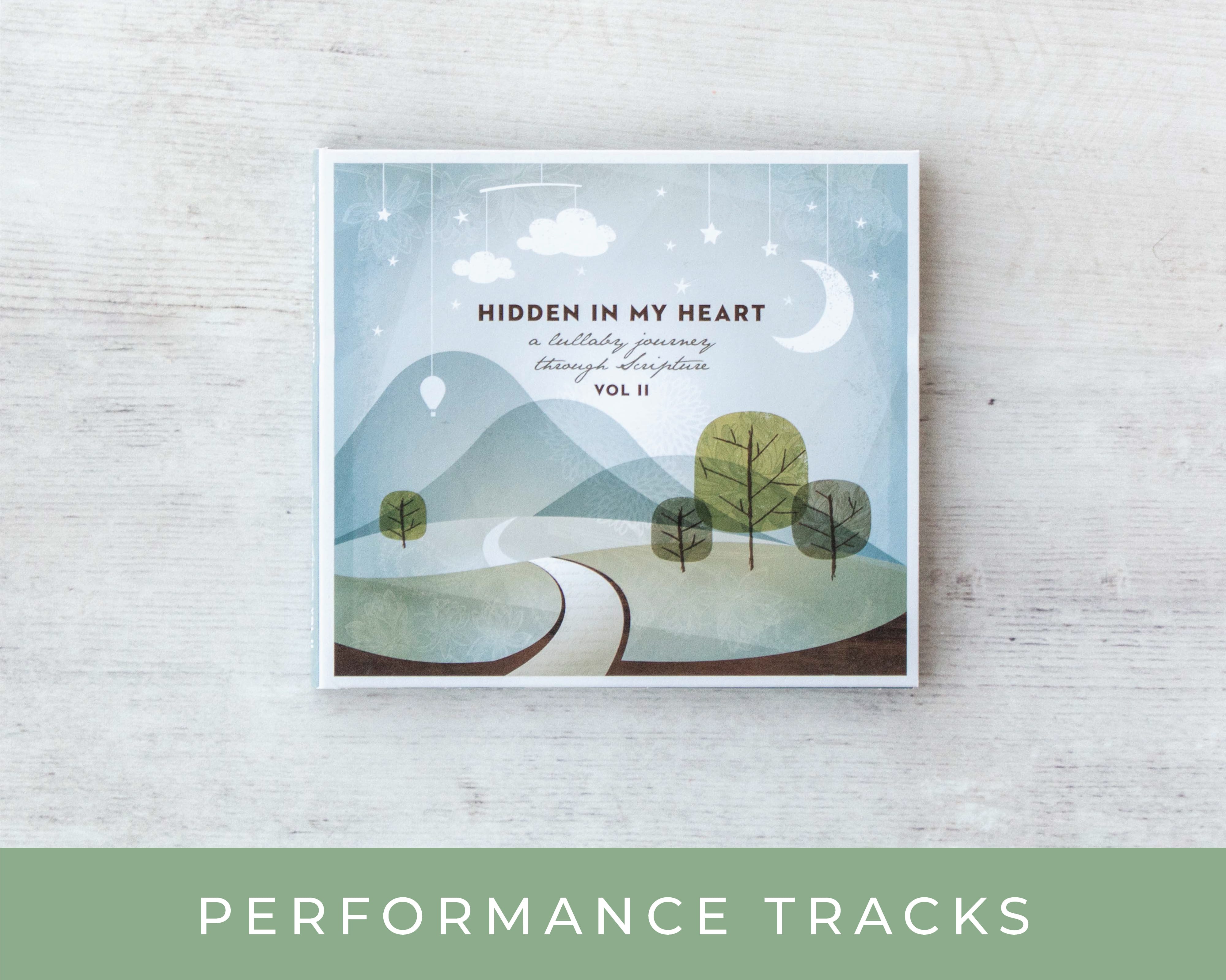 Hidden In My Heart, Vol II Performance Tracks - Digital MP3 Download